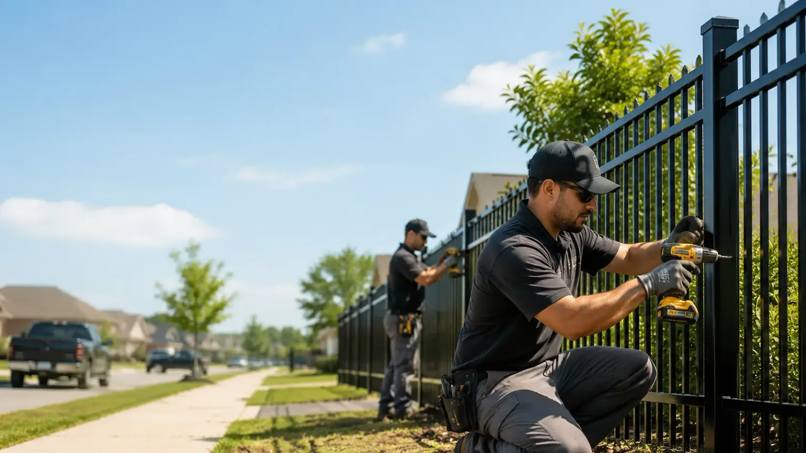 Metal Fence Installation in Clinton Township, MI